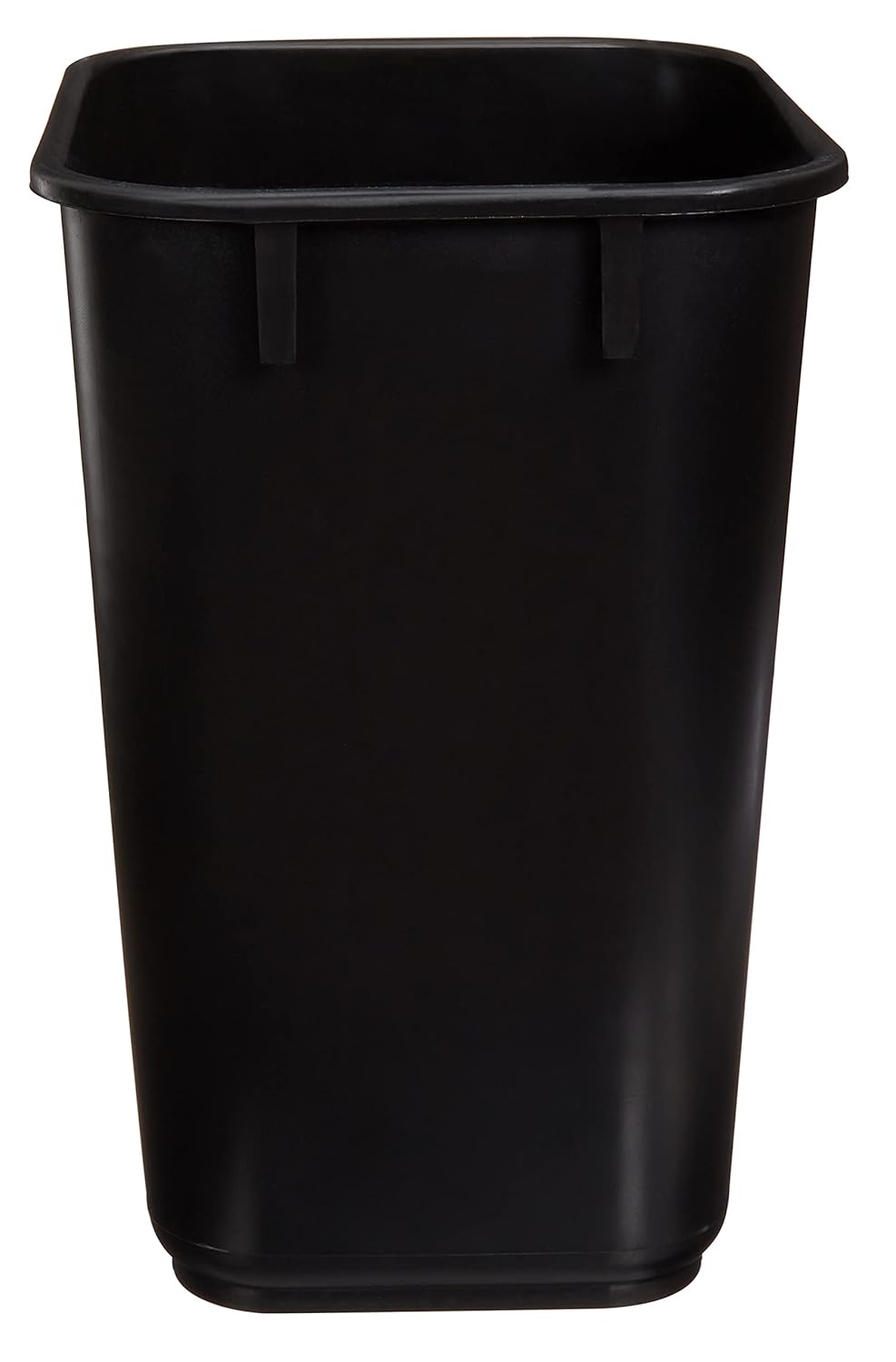 Amazon Basics Small Trash Can, Rectangular Commercial Office Wastebasket, 3 Gallon (Pack Of 6), Black (Previously AmazonCommercial brand)