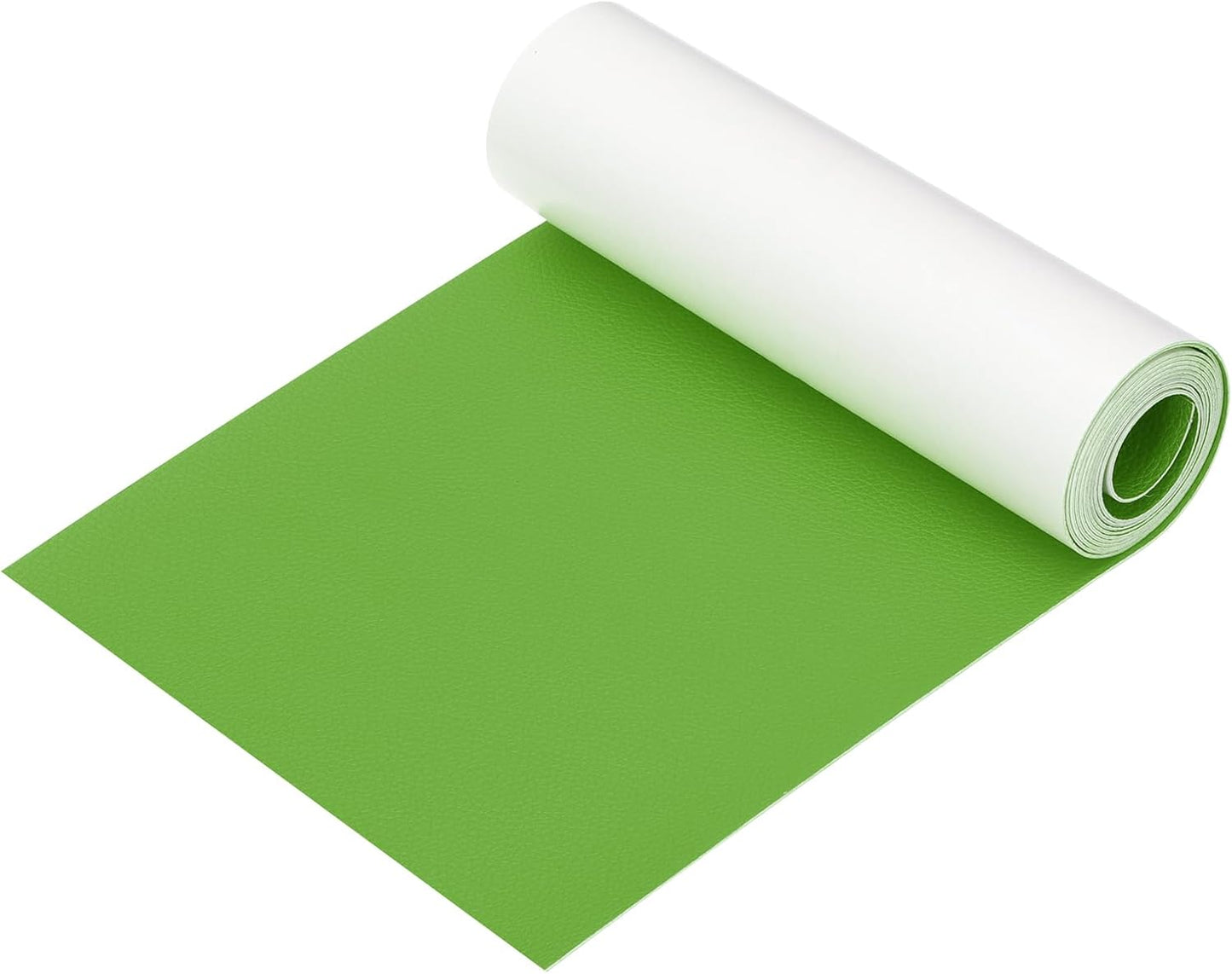 PATIKIL Leather Patches Tape for Furniture, 6.3 x 61 Inch Self Adhesive Vinyl Leather Repair Kit Cover Sheet for Couch, Sofa, Car Seats, Office Chair, Grass Green