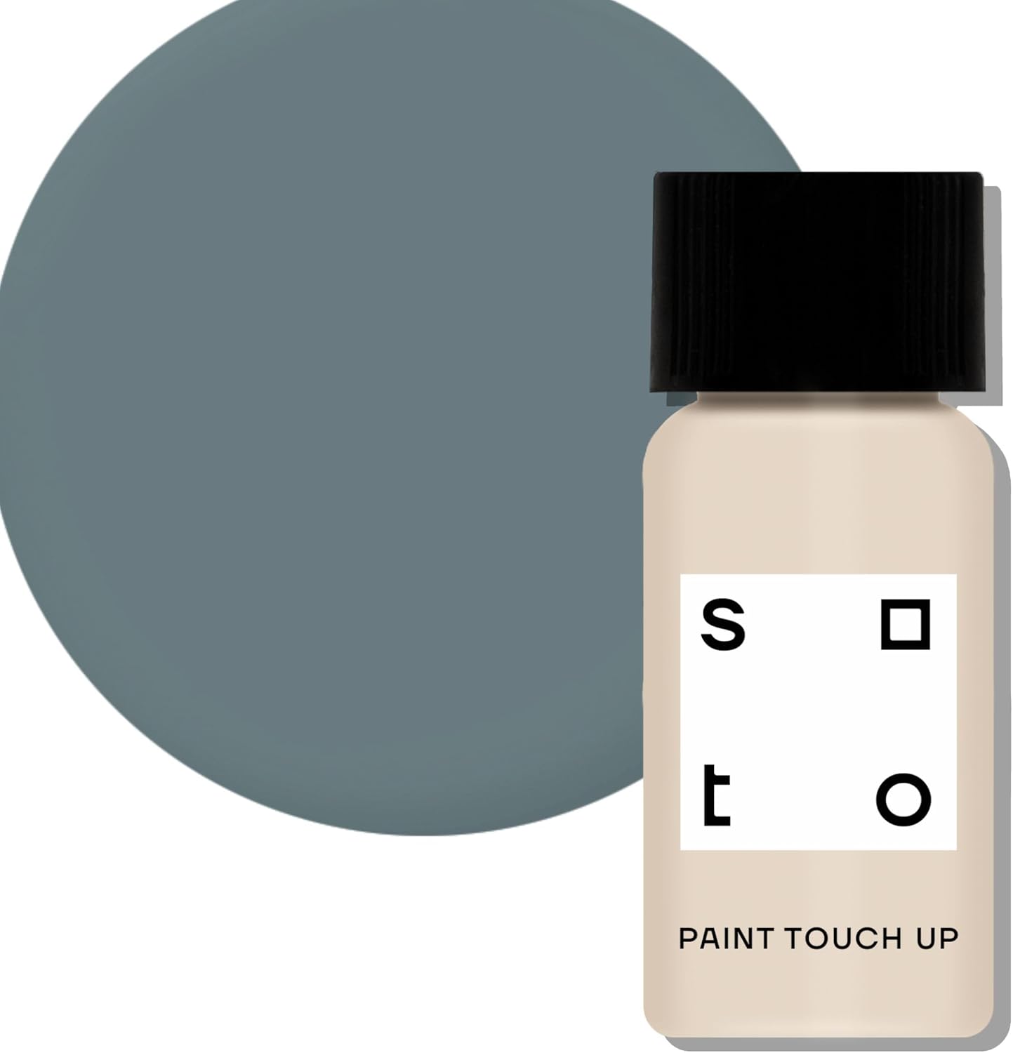 soto Blue Paint Touch Up, Multi-Surface, Matte Finish (No. 61 Blue Maar) — 10 Milliliters of Scratch Repair for Furniture, Walls, Cabinets, Trim, Doors, Indoor/Outdoor
