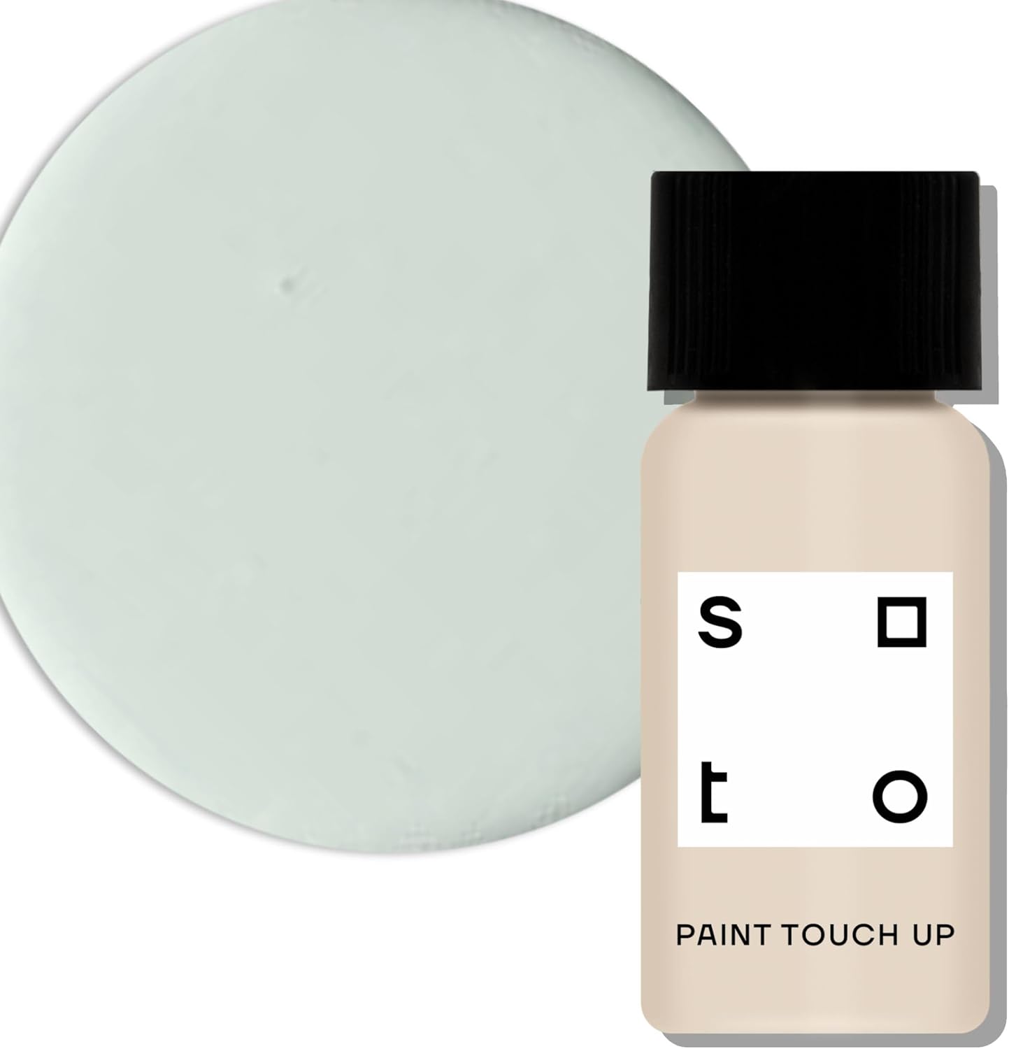 soto Green Paint Touch Up, Multi-Surface, Matte Finish (No. 50 Glass Green) — 10 Milliliters of Scratch Repair for Furniture, Walls, Cabinets, Trim, Doors, Indoor/Outdoor