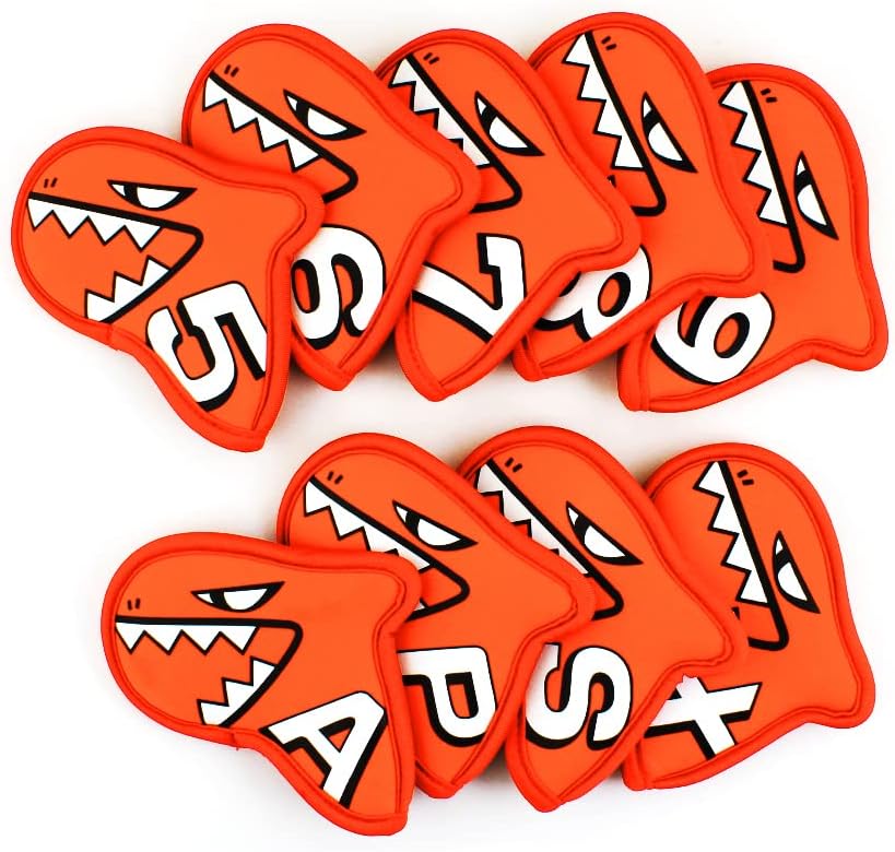 Palette Golf Iron Covers / 9pcs Set/Golf Head Covers/Golf Club Covers