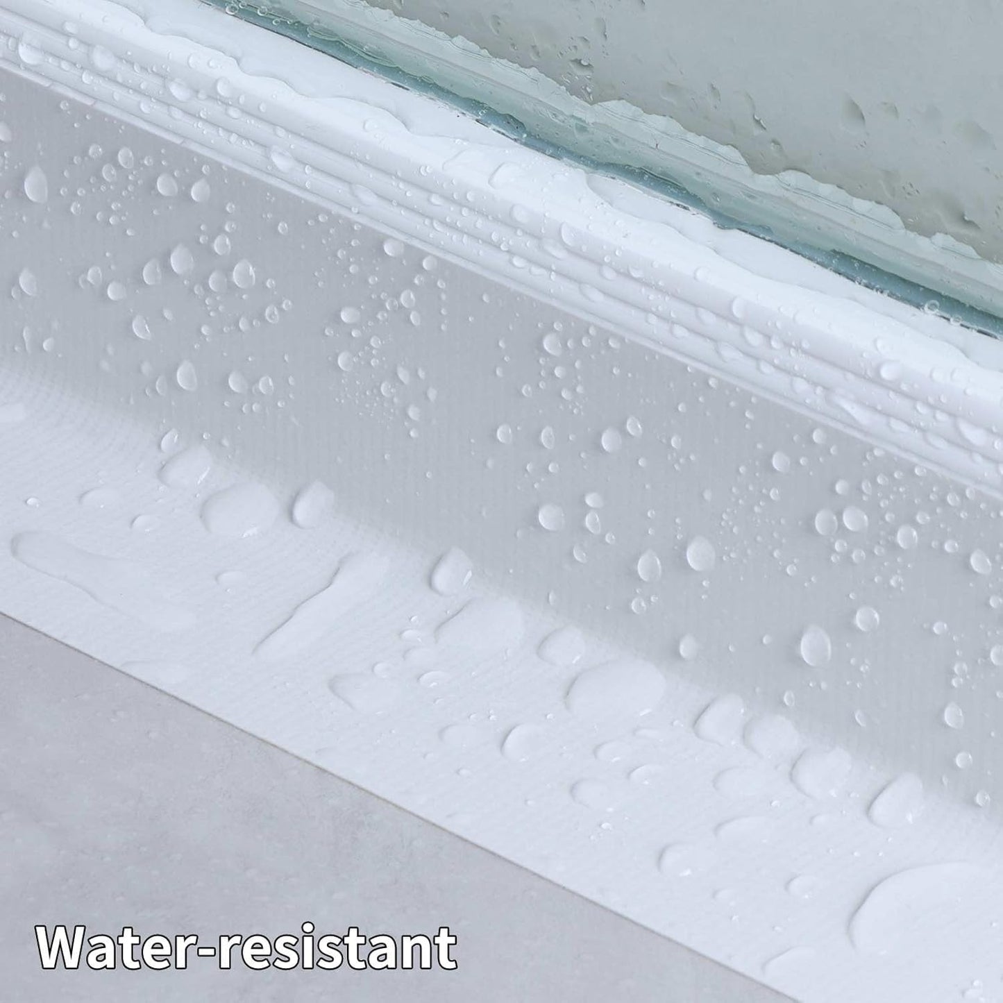 2Pack Duct Tape Heavy Duty Single Sided, Strong Adhesive High Strength, Waterproof Mesh Tape for Indoor Outdoor Repairing Sealing Bonding, Easy Use Hand Tearable, 1.57 Inch x 33 Feet, White