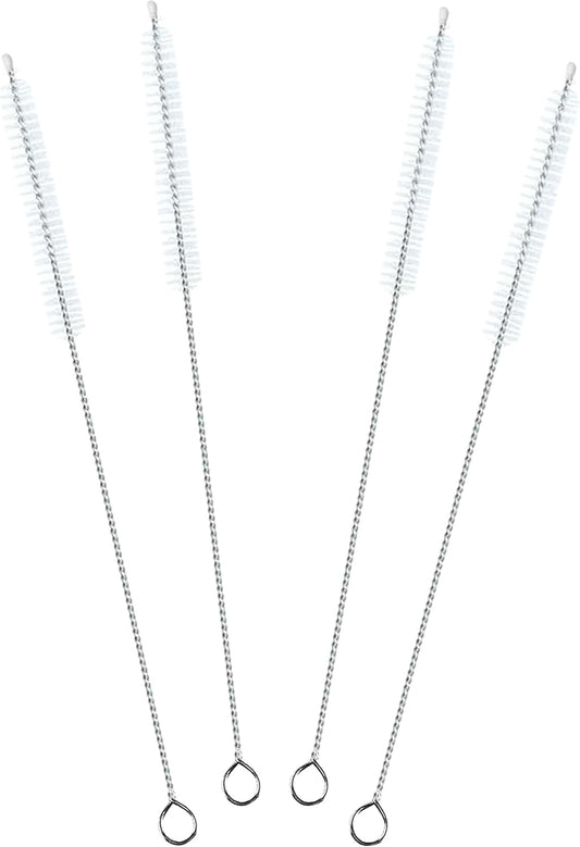 ClDYAUST Straw Cleaner Brush Extra Long 12 Inch, Straw Brush Extra Long with 304 Stainless Steel, Straw Cleaning Brush Extra Long for Baby Bottles, Glass/Silicone Straws Piper Cleaners.