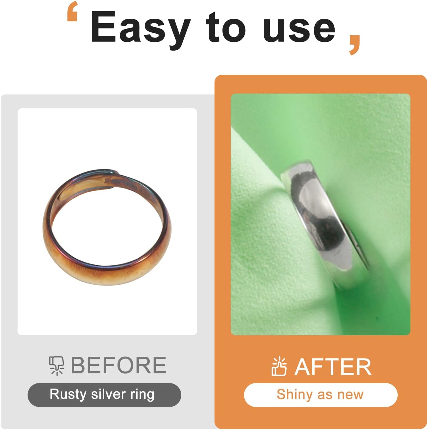 CATIFLIN 100pcs Jewelry Cleaning Cloth, Silver Polishing Cloth Individually Wrapped, Small Jewelry Polishing Cloth for Sterling Silver, Gold, Platinum and More (Green, 3.15" x 3.15")