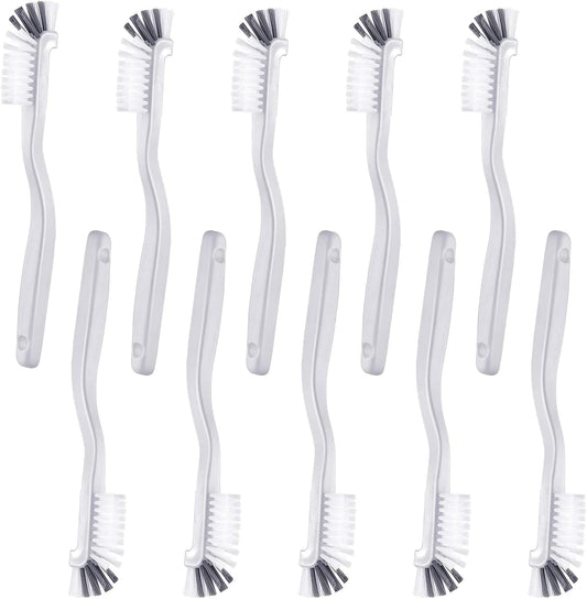 ELANE 10 Pcs Dish Scrub Brush Small Scrub Brushes for Cleaning,Kitchen Scrub Brush for Dishes,Corner Scrub Brush