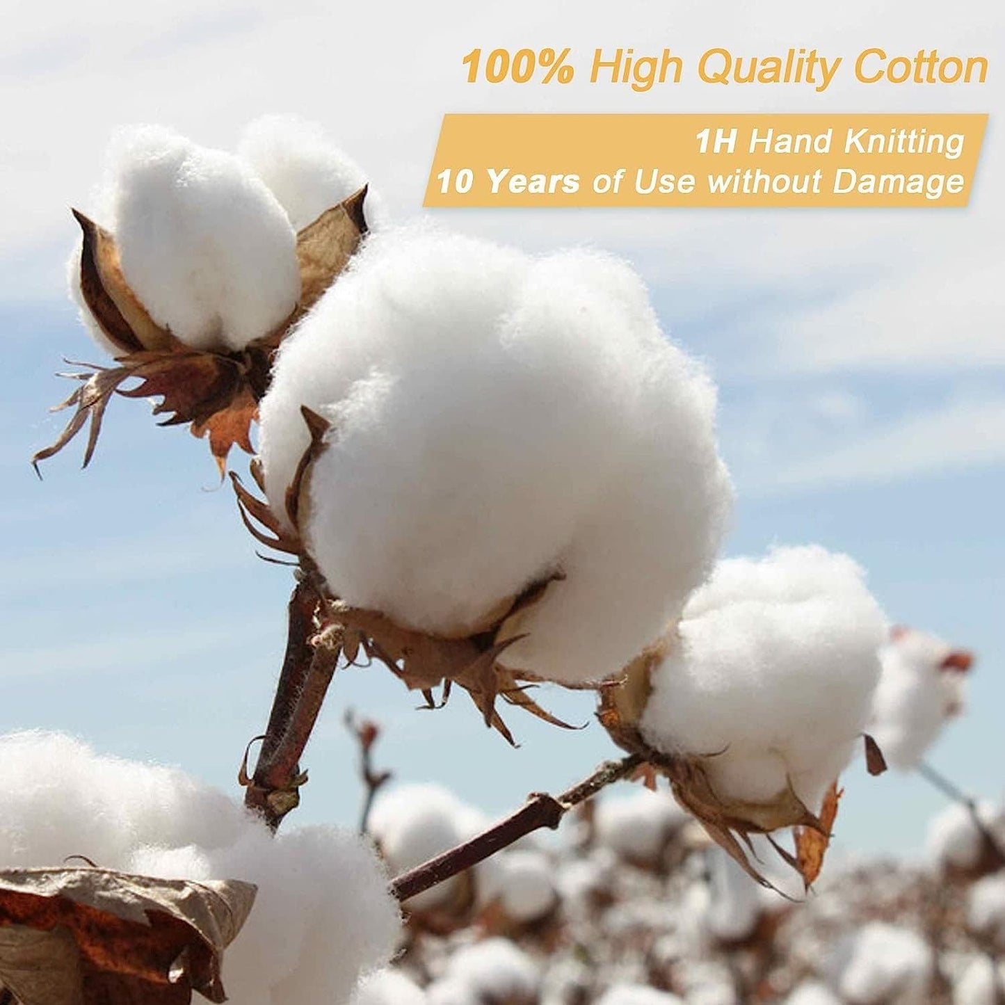 YOUDENOVA Woven Rope Laundry Hamper Basket, 58L Tall Laundry Basket, Baby Nursery Hamper for Blanket Storage in Bedroom-Large-Brown