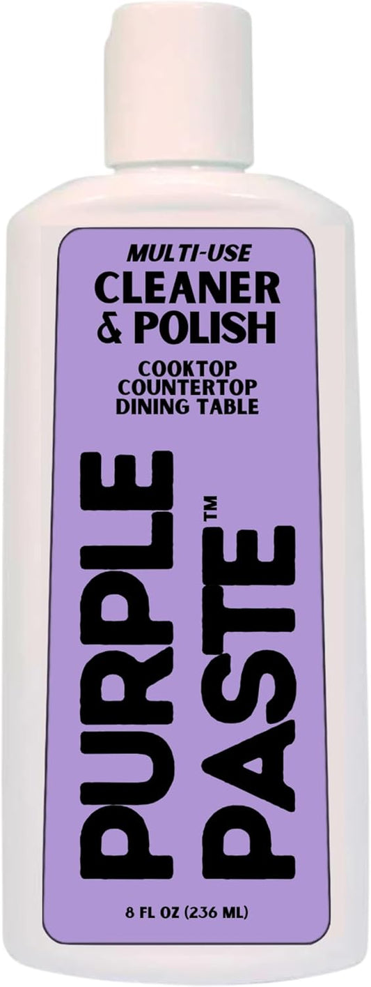 Purple Paste Multi-Surface Cleaner & Polish, Made in USA, 8oz Bottle