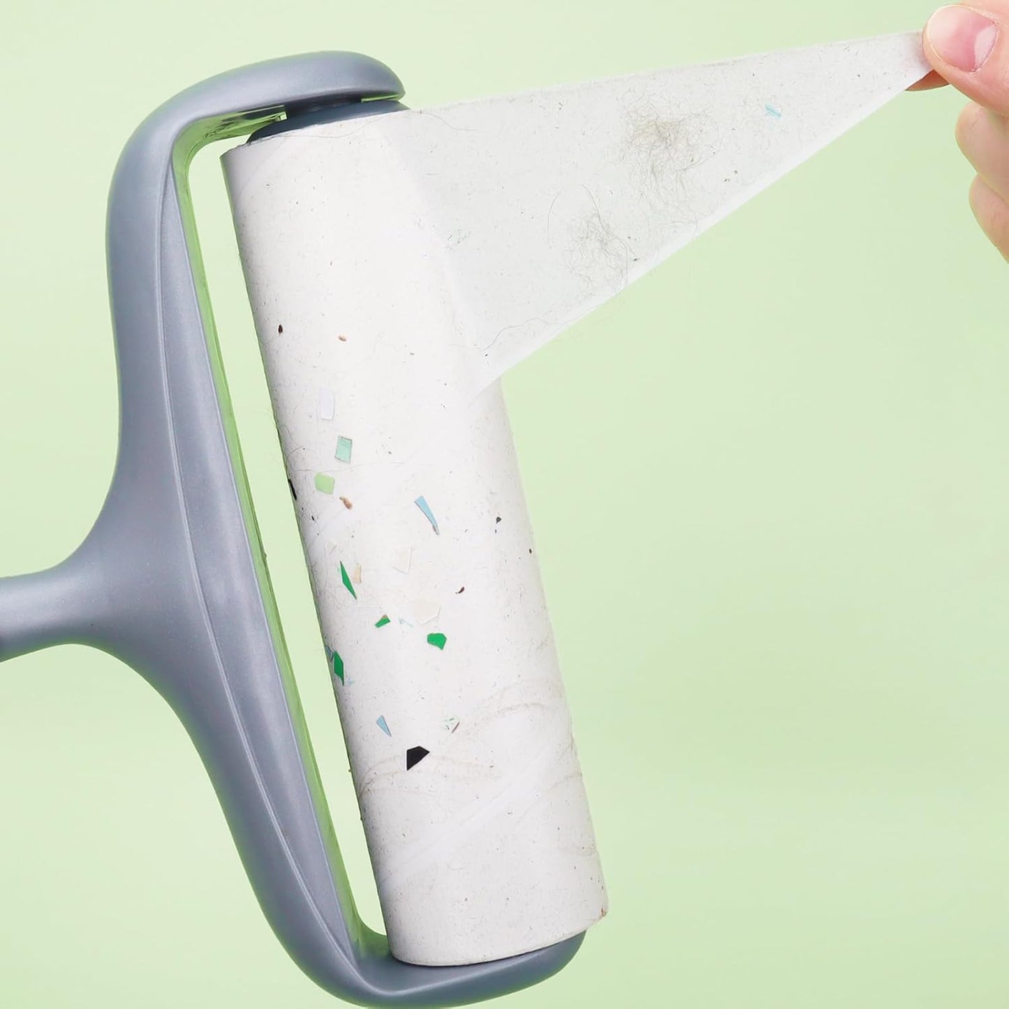 8 inch Large Surface Roller Refills Only for Scotch-Brite Pet Hair Pickup Extra Sticky Large Lint Roller 60 Sheets per Refill Pack of 5 Total 300 Easy-Tear Adhesive Sheets