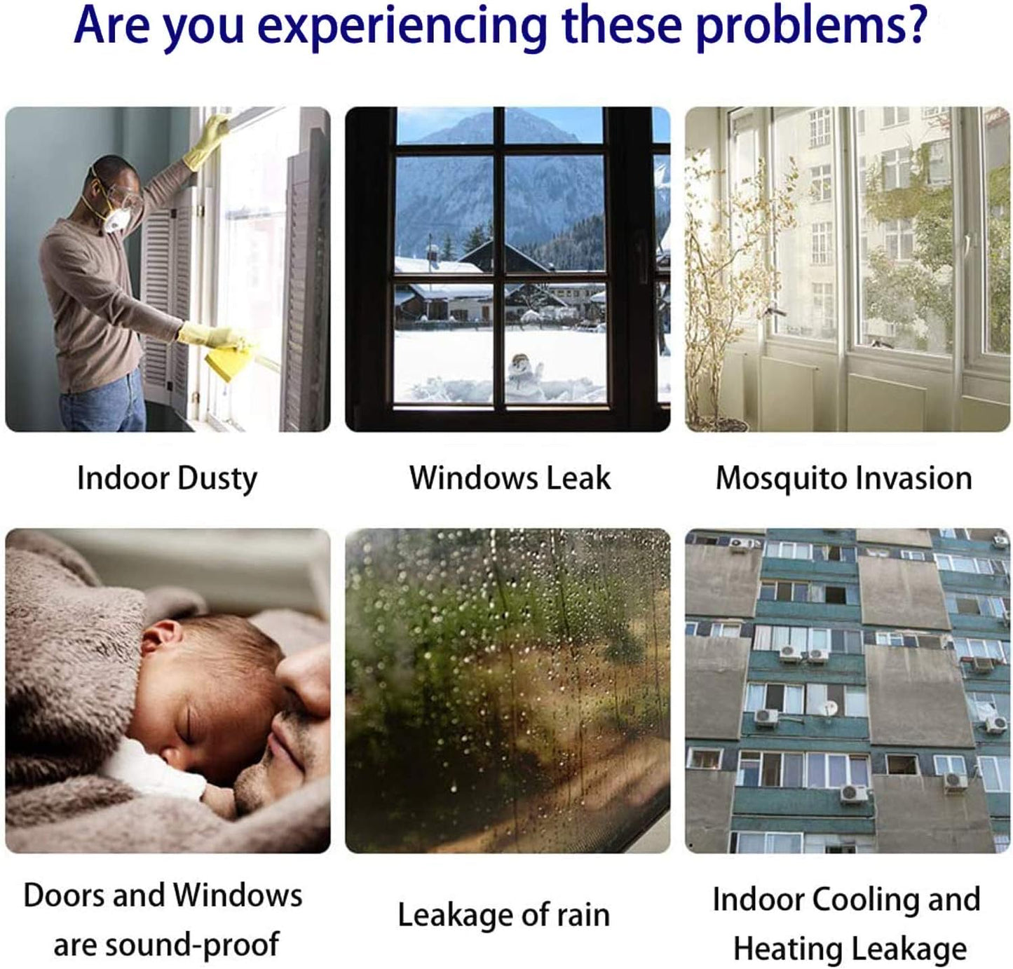 TAROSE Weather Stripping, Silicone Door Seal Strip Door, Window, Transparent 16 Feet Long, White (Width 25mm)