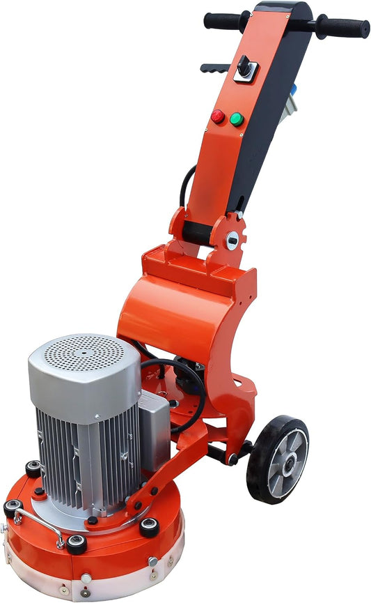 Floor Grinding Machine Cement Ground Grinder Grinding Epoxy Floor Paint and Cement Floor Polishing Foldable Handle 220V