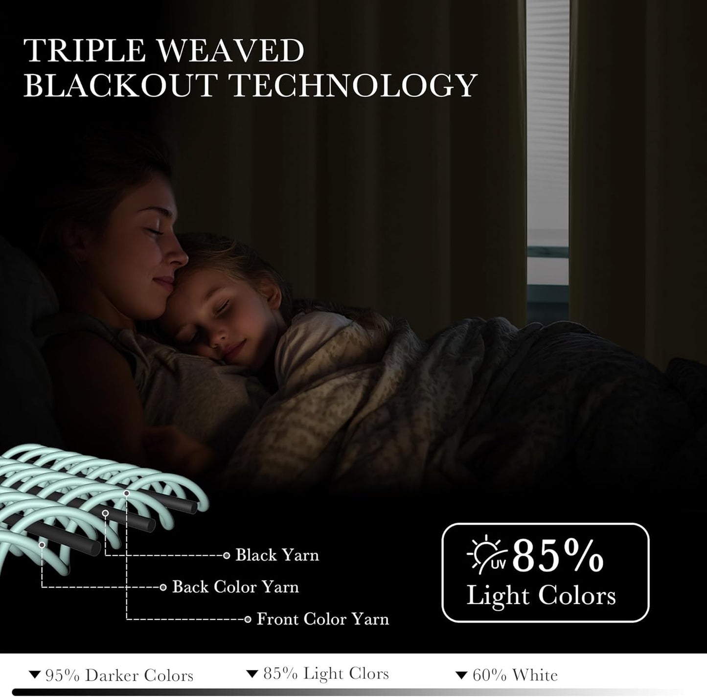 PONY DANCE Biscotti Beige Curtains 102 Inches Long for Living Room 2 Panels Set,Retro Mid Century Modern Elegant Vintage Thermal Insulated Room Darkening Blackout Drapes for Bedroom 55x102 Inch Length