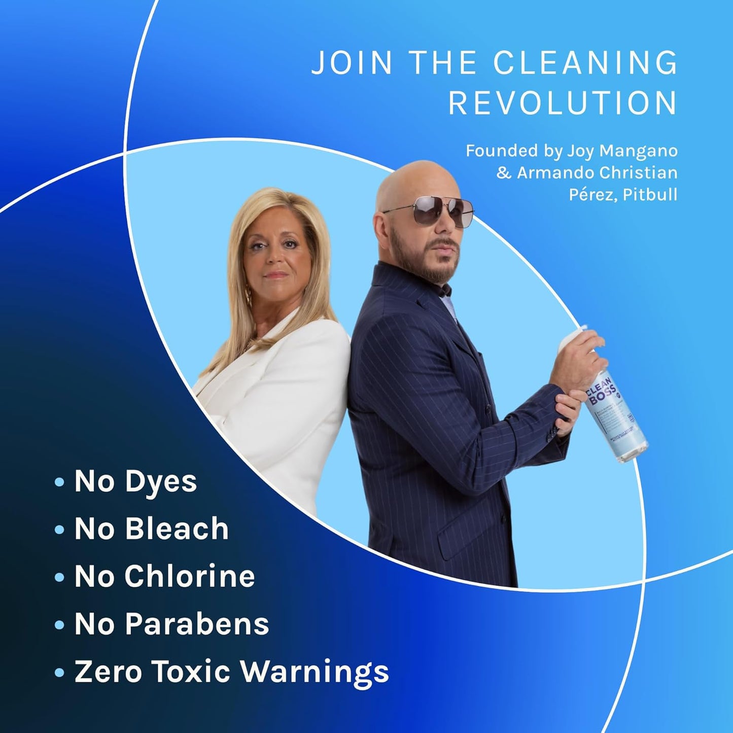 CleanBoss Botanical Disinfectant - 24 oz (Pack of 2) - Multi-Surface Cleaner - Kills 99.9% of Germs + Cold & Flu Viruses - Fresh Thyme Scent - No Rinse on Food Contact Surfaces - Pet Friendly