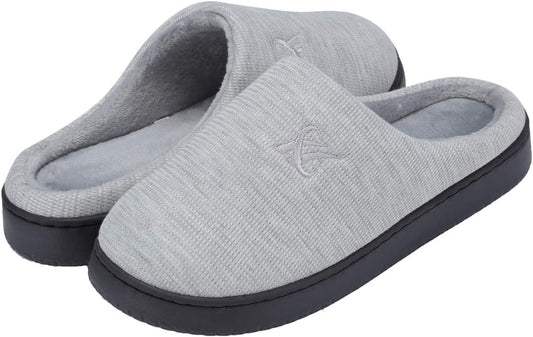 Memory Foam Slippers for Women's and Men's Casual House Shoes