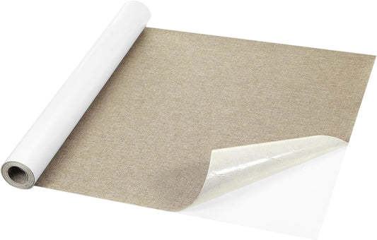 Repair Patches Repair Tape Self-Adhesive DIY Repair Patch Linen Gear Patch for Sofa, Furniture, Chair, Clothing,Tents,35x79 Inch,Light Brown