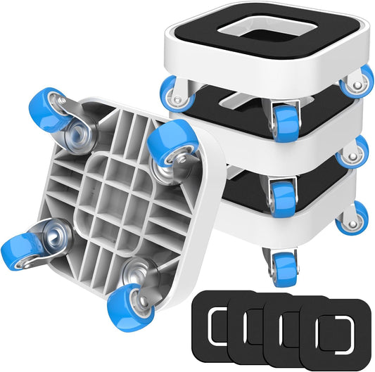 New Upgrade Furniture Sliders, Furniture Movers with Wheels, Furniture Dolly with 360° Rotatable Wheels, Appliance Roller for Moving Heavy Sofa Load Capacity Up to 750lb