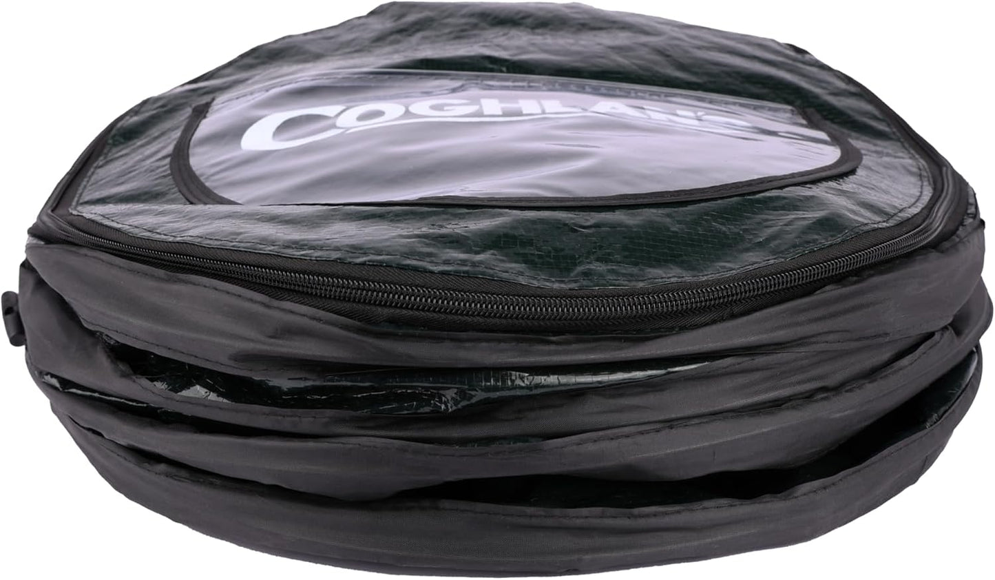 Coghlan's Mini Pop-Up Lightweight Trash Can – Collapsible Waste Bin for Camping, Hiking, Travel, and Outdoor Use – Portable, Durable, and Easy to Store – 14 Gallon