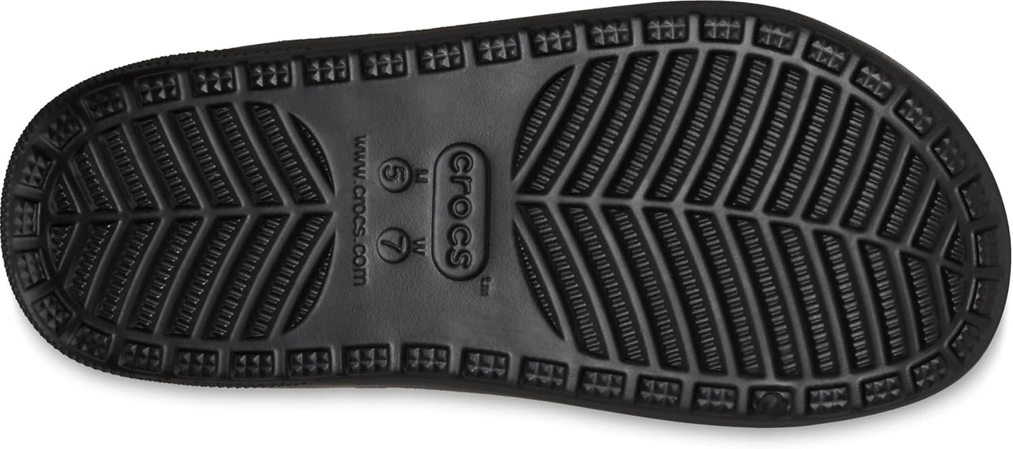 Crocs Unisex Adult Classic Cozzzy Towel Sandals, Fuzzy Slippers and Slides