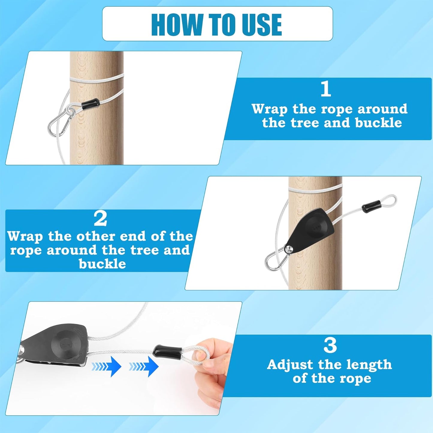 20FT/ 40FT Retractable Travel Clothesline, Adjustable Outdoor Clothesline Drying Clothes Line Laundry for Travel Camping, with Ratchet Pulley/ 2 Screws/ 2 Buckles (Black+Silver, 236, Inches)