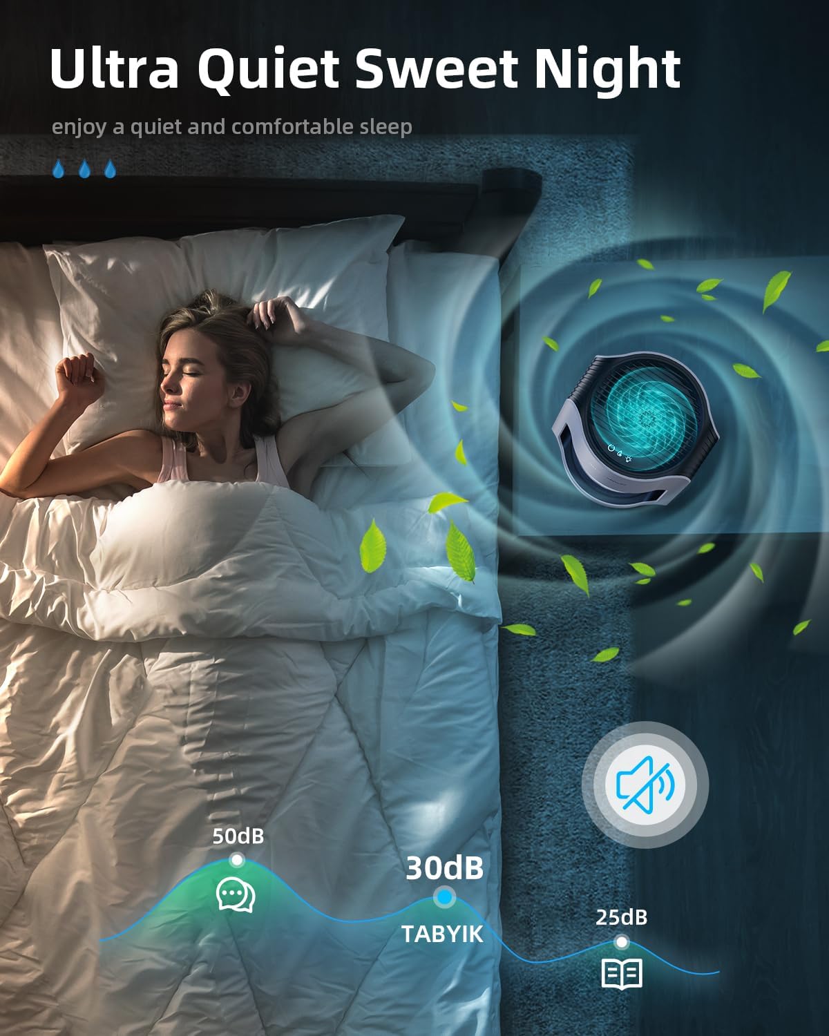 TABYIK Dehumidifiers for Home, 42oz Dehumidifier for Bathroom, Dehumidifiers for Room with Auto Shut Off, Auto Defrost Quiet Dehumidifier for Bedroom Wardrobe Closet Trailer RV