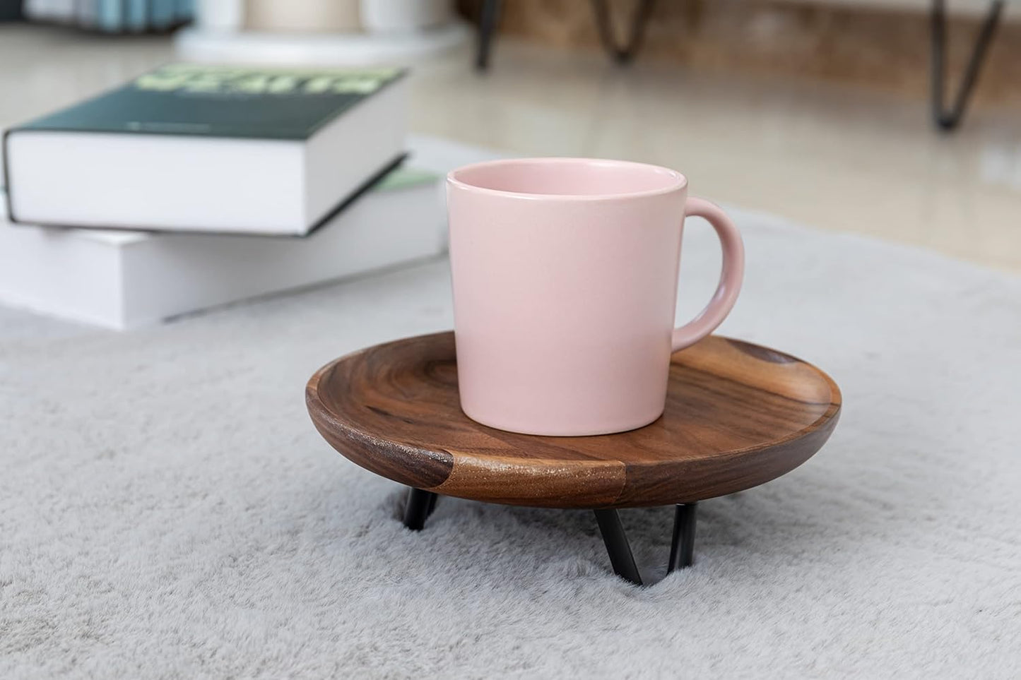 Hairpin Legs 2", DIY Furniture Legs are Great for Cabinets, Wardrobes, TV Cabinets, Drawers, Nightstands, Jewelry Boxes, Coffee Table Legs, and other Craft Projects. 2 inch Feet Black 4 Piece Set.