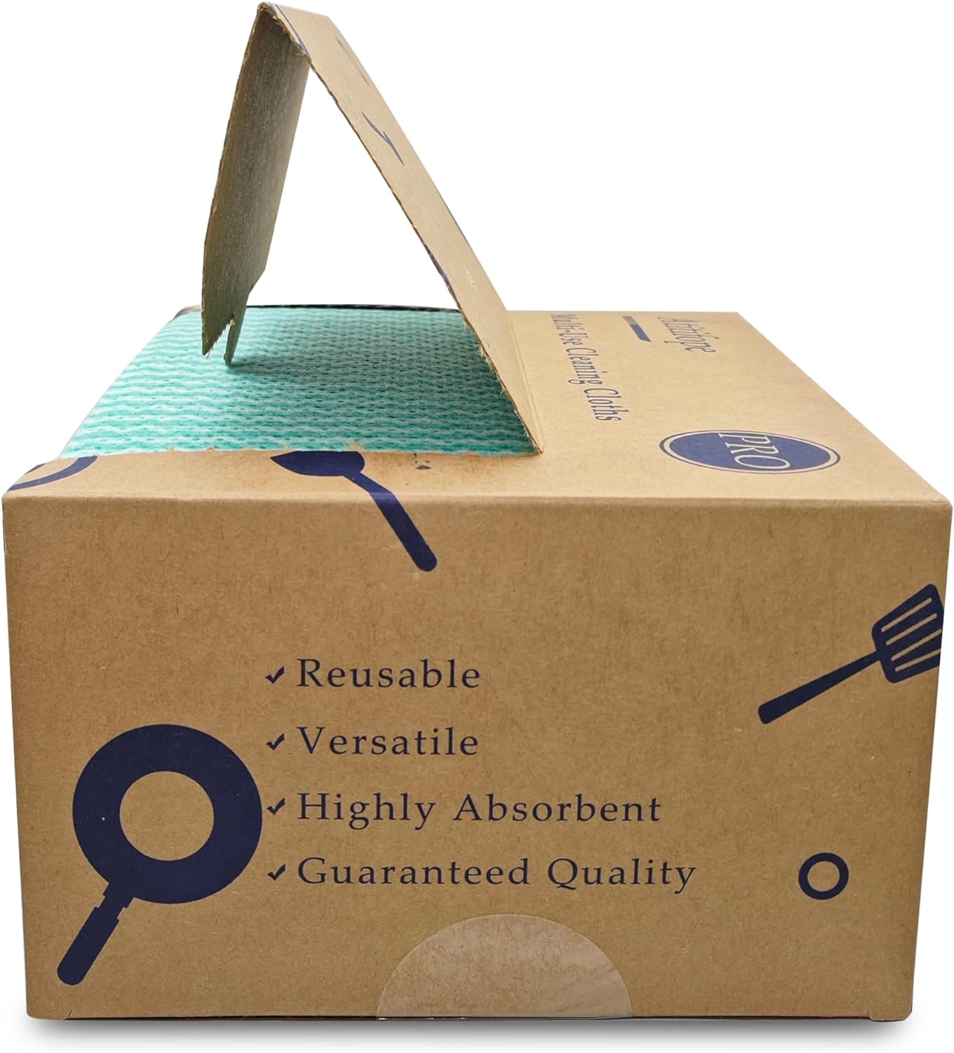 Heavy Duty Wipes Dish Cloths 50Pieces Reusable Wipes Multi-use Cleaning Cloths Towels