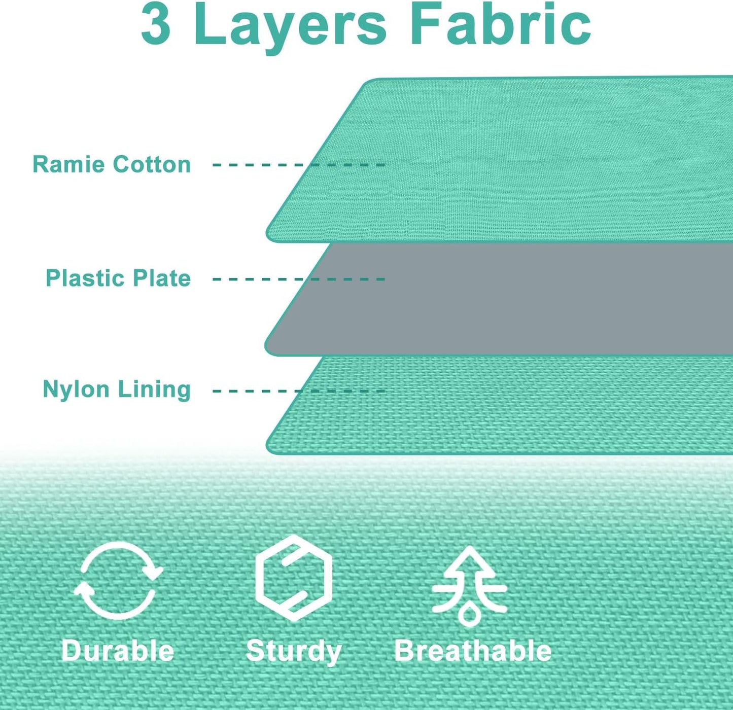 punemi 2-Pack Under Bed Storage Containers, 6.7 Inches Tall Underbed Clothes Storage Organizer Bin with Sturdy Sidewalls/Bottom, Underbed Storage Bins 2 Storage Thin Bins with Handles, Teal Blue