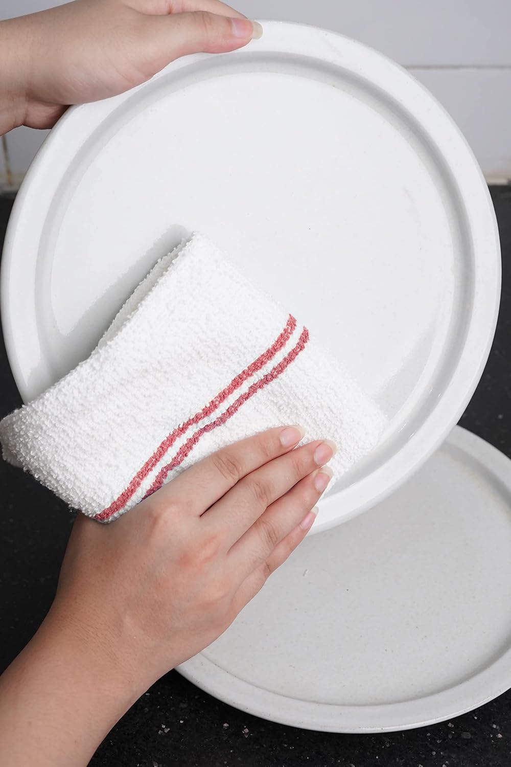 Avalon Towels Terry Bar Mop Towels (Value Pack of 12) Size 16"x19" – Absorbent and Durable, Multipurpose Cleaning Rags, Cotton Cleaning Cloths, Terry Cloth Rags, Reusable Shop Rag