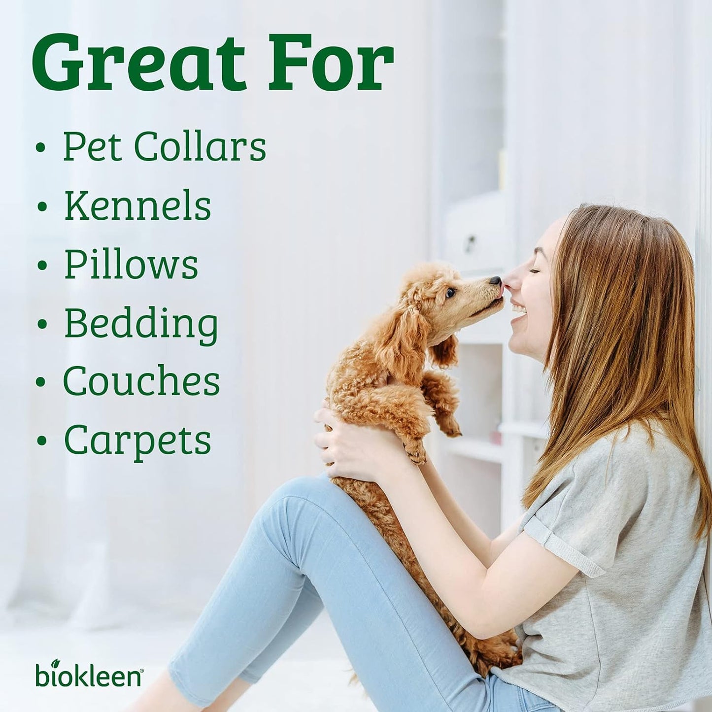 Biokleen Bac-Out Pet Stain Remover - Spray & Gallon Refill - Enzymatic, Natural, Destroys Stains & Odors Safely, for Pet Stains on Carpets - Eco-Friendly, Plant-Based
