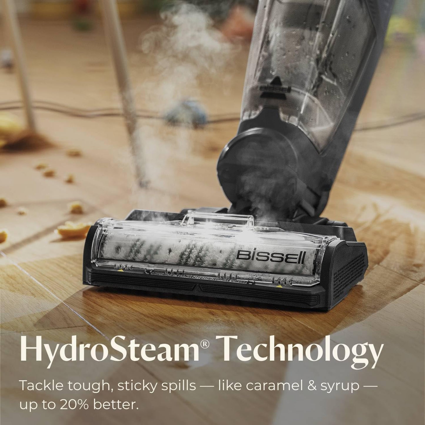 BISSELL® CrossWave® HydroSteam™ Deluxe Wet Dry Vac, Multi-Purpose Vacuum, Wash, and Steam, Formula Included, Green, 3515G