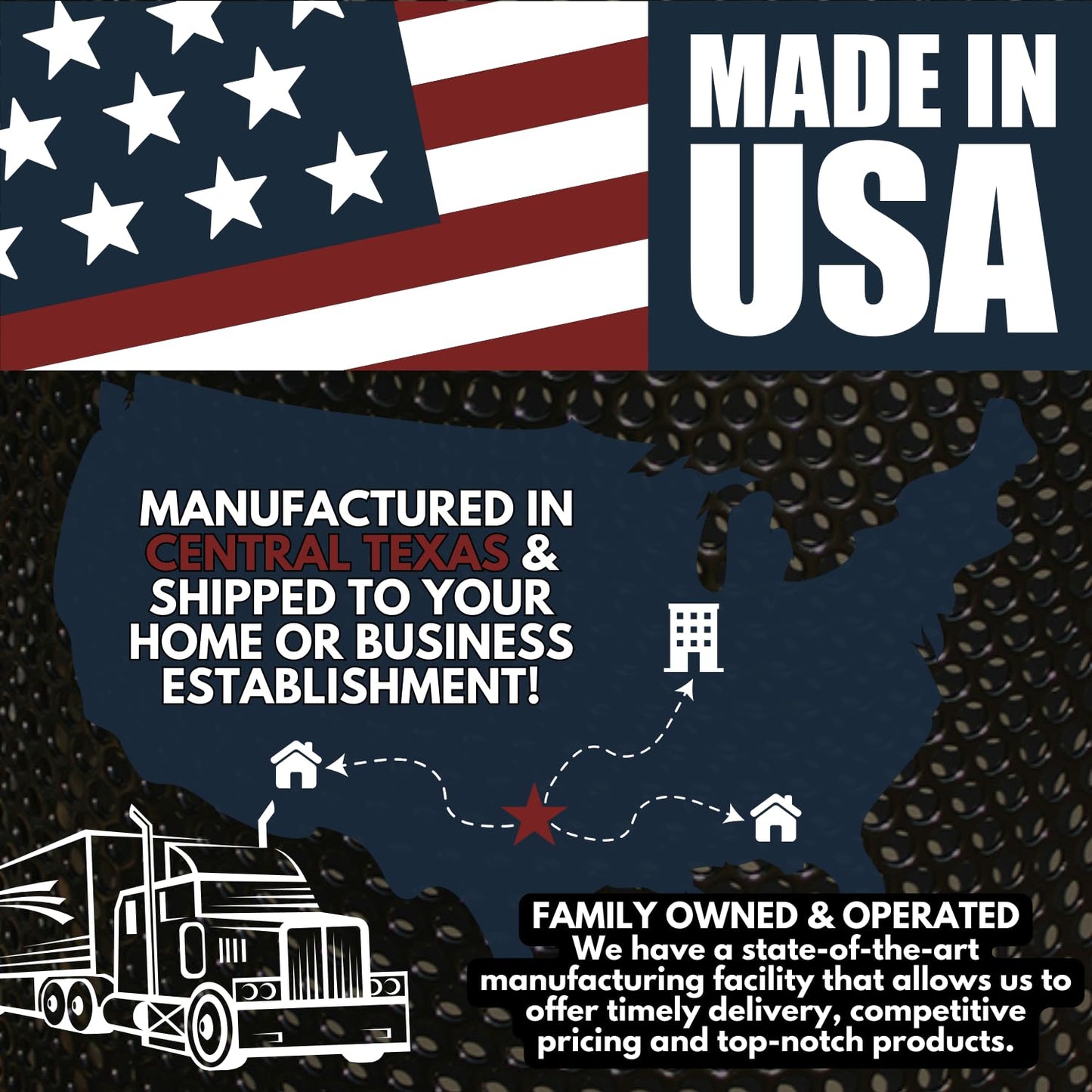 COATEDOUTDOORFURNITURE RFT-BUR Heavy Duty 32 Gallon Round Trash Receptacle, Liner Included, Burgundy with Black Flat Top, Made in America