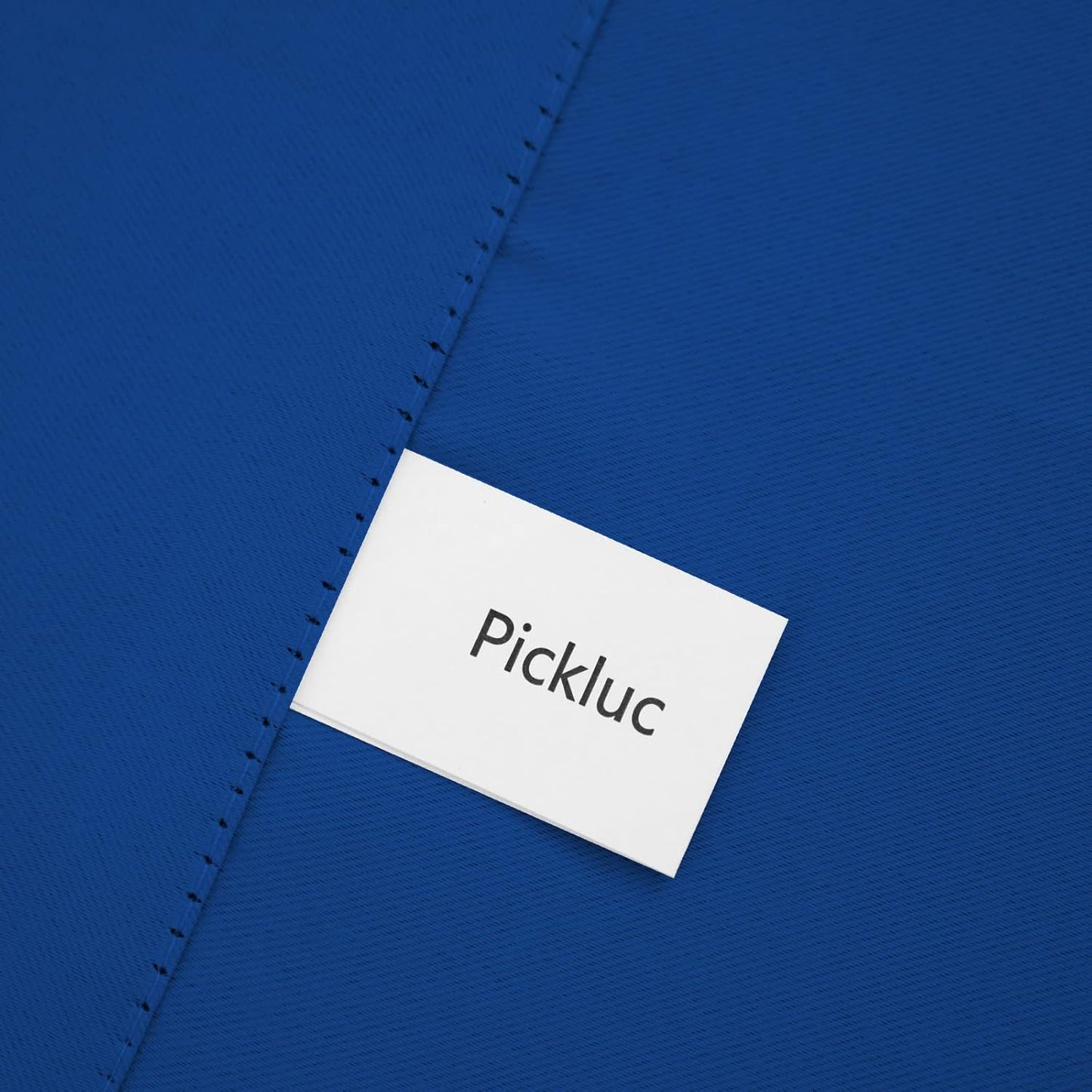 Pickluc Blackout Curtains 45 Inches Long 2 Panels, Room Darkening Tiers with Rod Pocket, Short Black Out Curtain for Small Window, 42" Wide and 45" Length, Set of Two, Navy Blue.