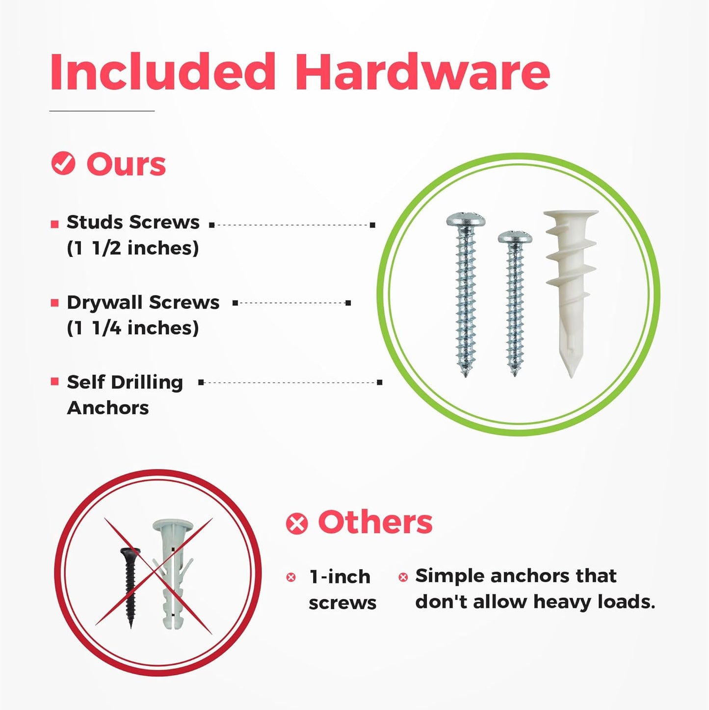 Garage Wall Organizer | 48" Heavy-Duty Tool Storage Rack | Adjustable Double-Layer Hooks | 300 lbs Capacity | Carbon Steel Wall Mount Holder for Shovels, Rakes, Ladders & Power Tools