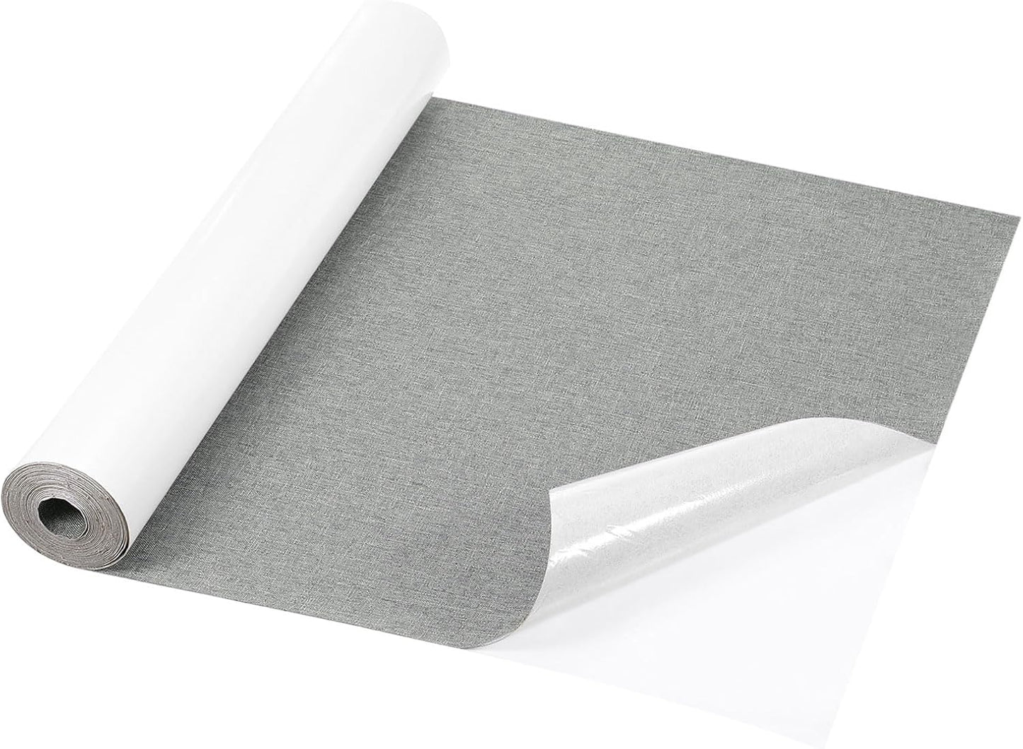 Repair Patches Repair Tape Self-Adhesive DIY Repair Patch Linen Gear Patch for Sofa, Furniture, Chair, Clothing,Tents,17x158 Inch,Grey