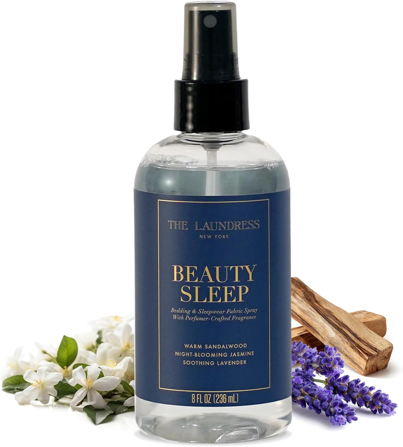 The Laundress Beauty Sleep Fabric Spray, Wrinkle Release Spray, Pillow Spray, Fabric Refresher, Upholstery and Linen Spray, Tranquil Comforting Inspired Scent, 8 Fl Oz
