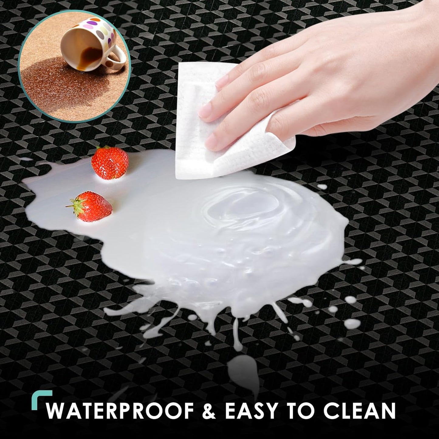 Vicwe Office Chair Mat for Hardwood Floor, 48" x 36" Office Chair Mats, Gaming Chair Mat for Hardwood, Easy Glide for Chairs, Multi-Purpose Floor Protector Desk Chair Mat for Home Office