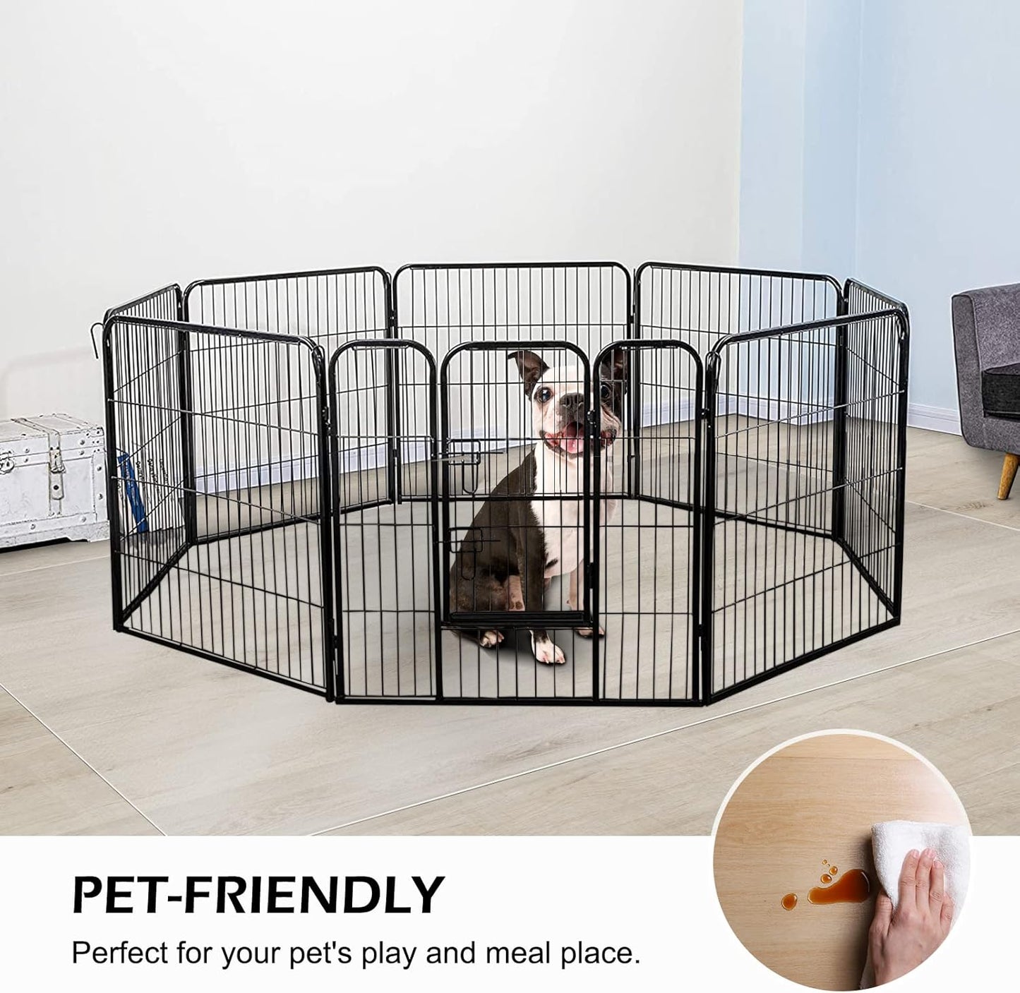 SALLOUS Office Chair Mat for Hard Floors, 63" x 51" Large Chair Mat for Hardwood Floors, Slip Resistant Floor Protector Desk Mat for Home, Waterproof Vinyl Floor Mat for Gaming Chairs (Clear)