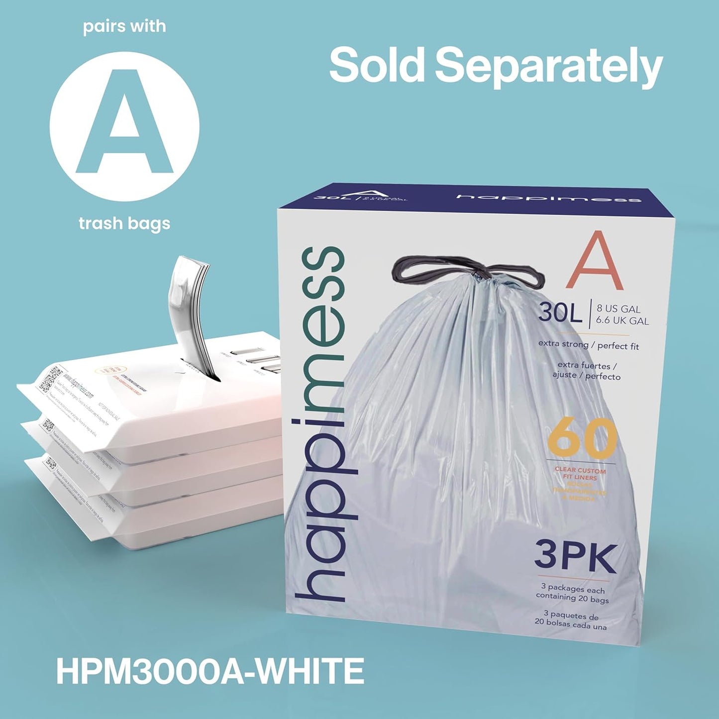 happimess HPM1011I Curtis 8-Gallon Step-Open Trash Can, Fingerprint Resistant, Modern, Minimalistic for Home, Kitchen, Laundry Room, Office, Bedroom, Bathroom, Limestone Beige