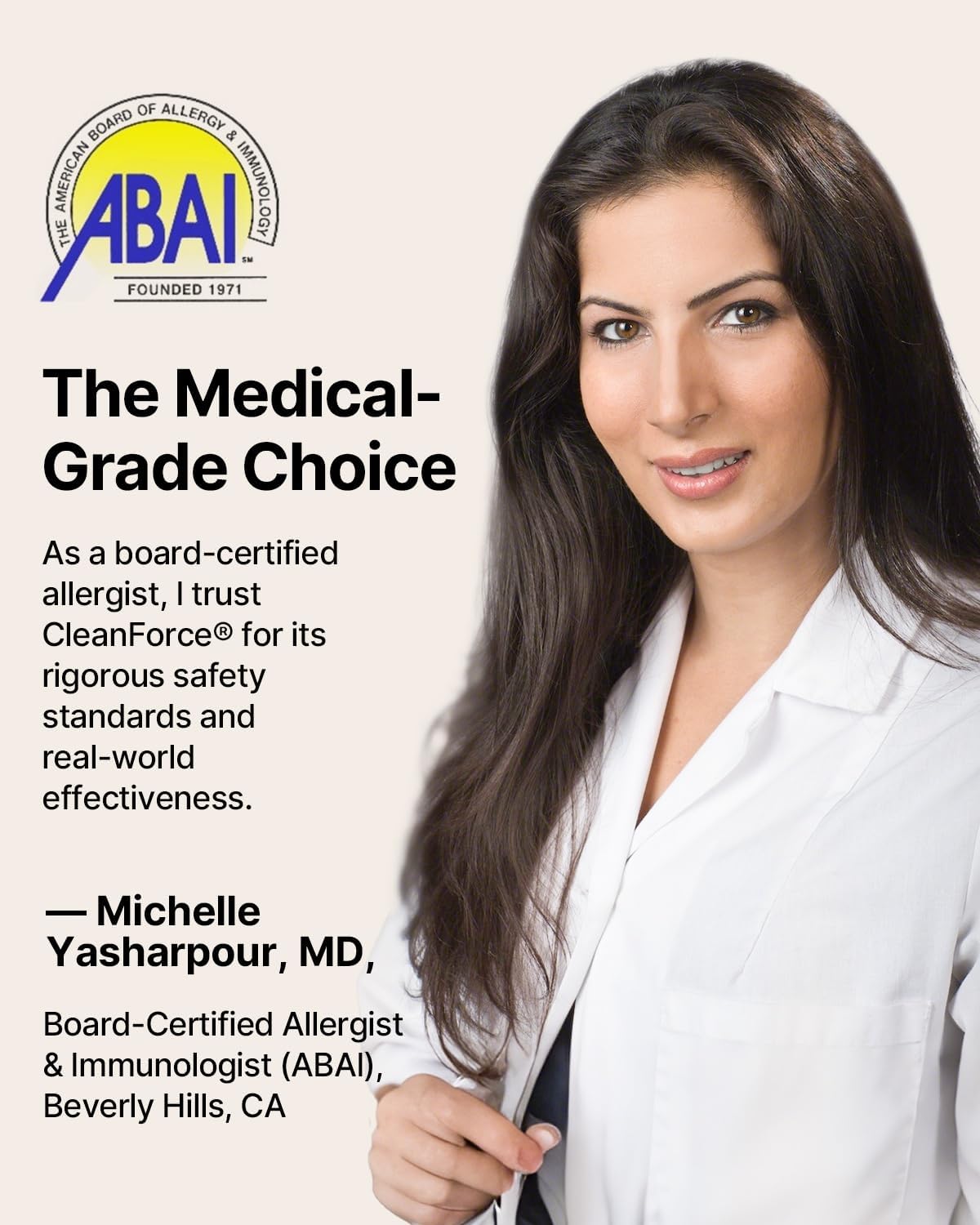 CleanForce Air Purifier for Home Large Room up to 2550 ft², Swiss Sanitized HEPA & Carbon Filter, asthma & allergy friendly Certified for Dust/Pollen/Pet Dander, Alexa/App Control, Ozone-Free, Rainbow