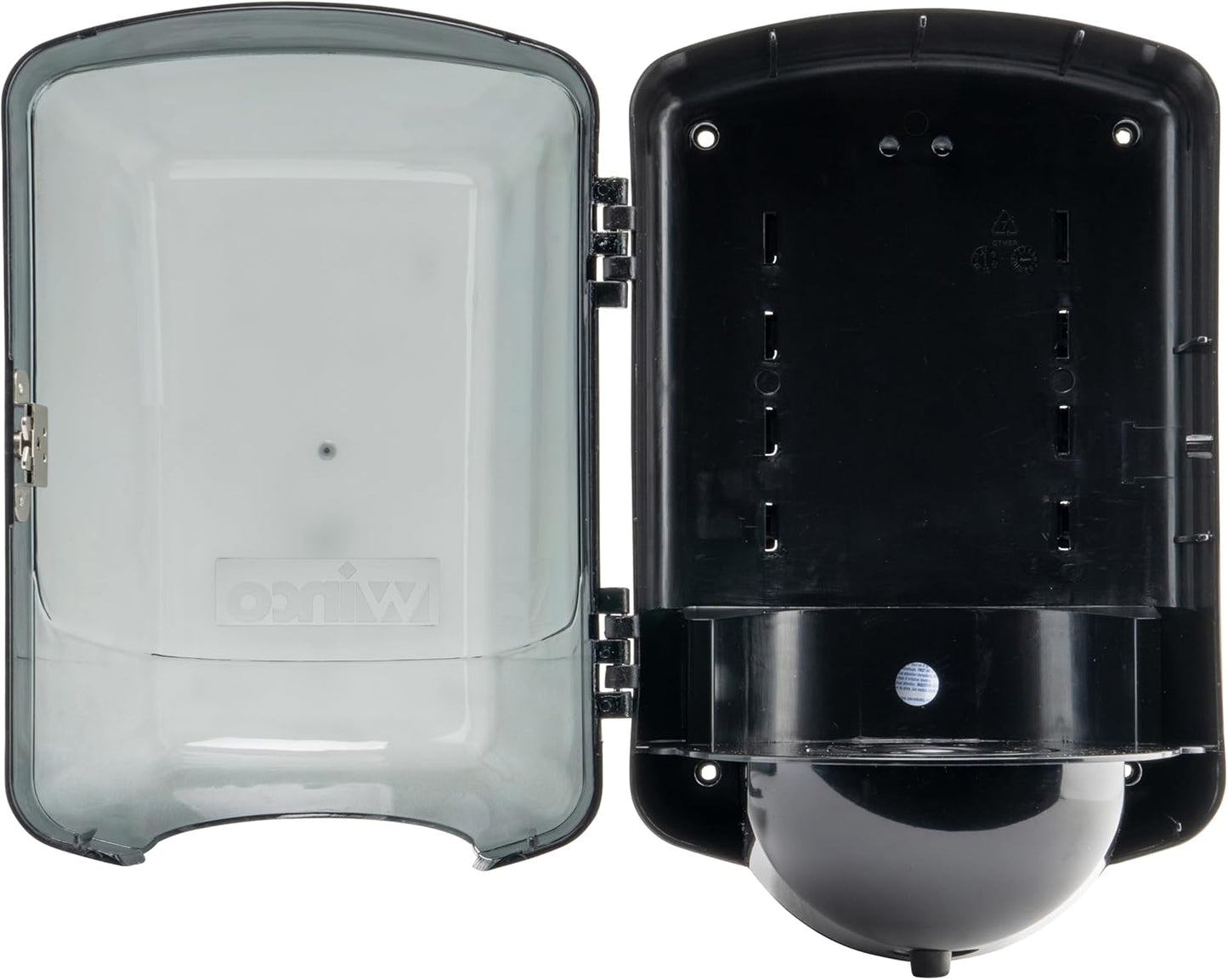 Winco Paper Towel Dispenser, Medium, Black