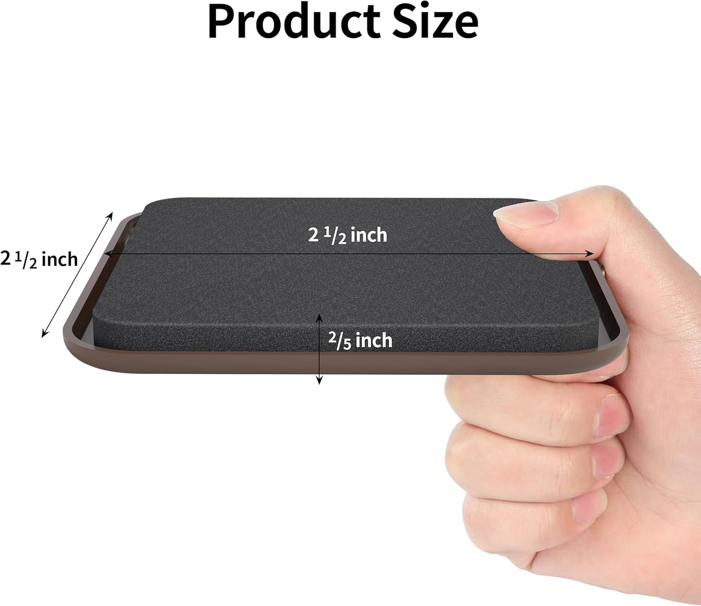 Yelanon Square Furniture Sliders – 20 PCS 2.5" Floor Protectors for Furniture – Strong Furniture Movers Sliders – Protects Floors from Scratches