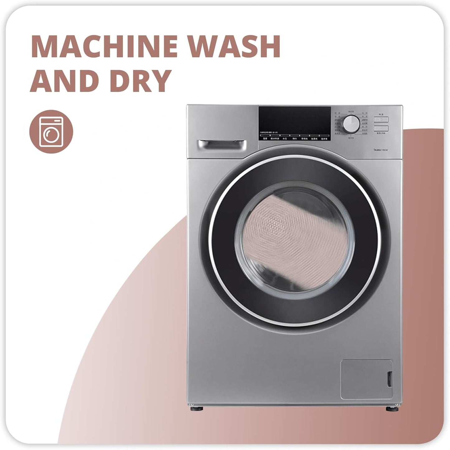 Bath Mat,Ultra Thin Bathroom Runner Rugs,Large Bath Mats for Bathroom,Quick Dry,Non-Slip,Machine Washable,Low Pile,Bath Rug,Shower Outside,Sink,Home Decor Accessories.Beige,1'9"x3'11"（21x47inch）