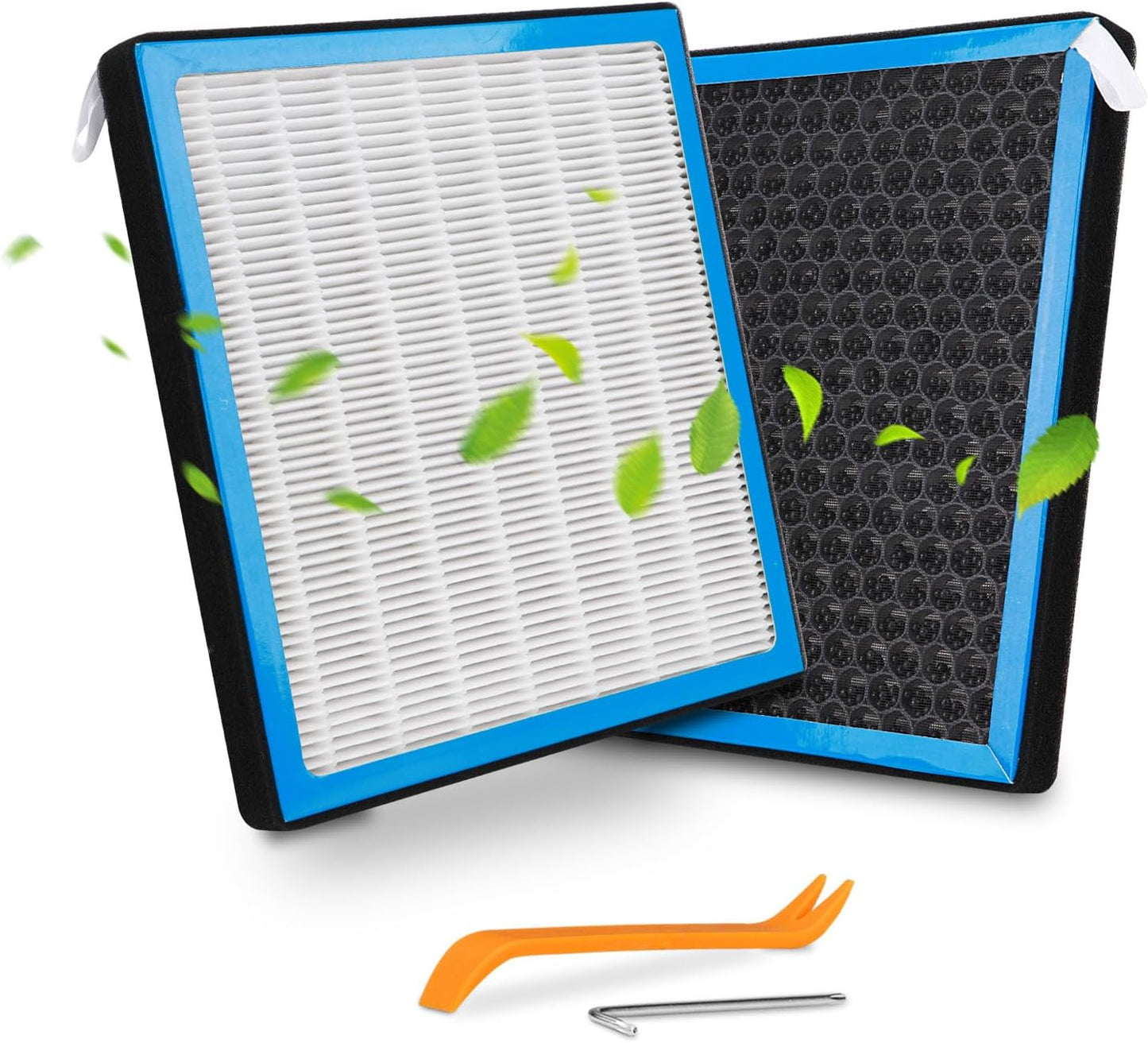 HEPA Cabin Air Filter With Activated Carbon Replacement CF10138 Compatible with Toyota Highlander 2001-2007，Lexus IS300 2001-2005 ，RX300 1999-2003.