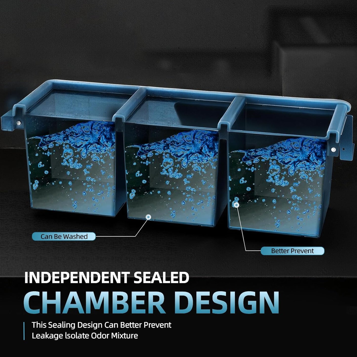 Large Ice Cube Trays for Whiskey (2 Pack) - Silicone Ice Cube Molds with Steel Frame Reinforcement & Lid, 2-Inch Square Ice Cubes for Whisky, Cocktails, Coffee, Tea - Easy Release