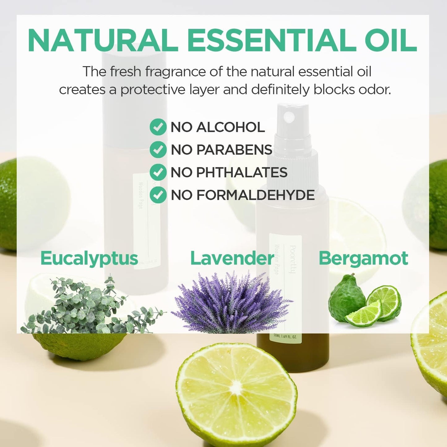 Pre-PooP Aromatic Bathroom Toilet Spray, Potty Deodorizer, Neutralize Bad Odors (1.69 fl.oz.) - Blooming Flowers Scent, Essential Oils