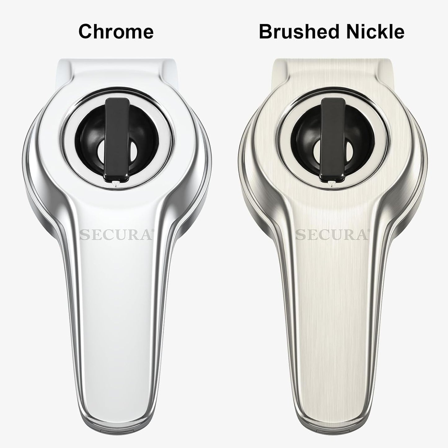 Secura 17oz Automatic Liquid Soap Dispenser, Touchless Battery Operated Hand Soap Dispenser with Adjustable Soap Dispensing Volume Control Dial, Personal Care Dispenser (Brushed Nickel)