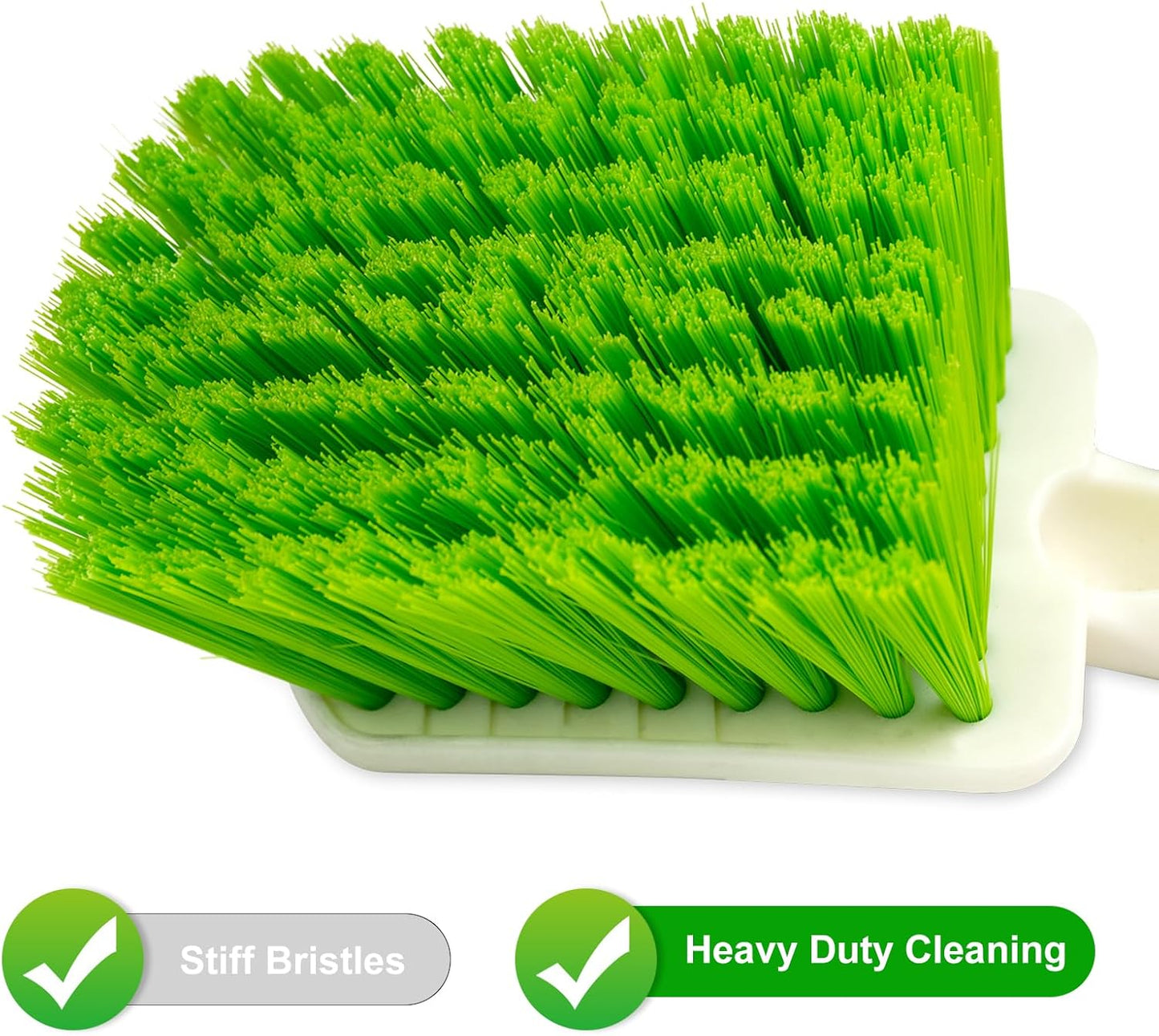 ITTAHO 2 Pack Car Wash Brush, Tire Brush for Cleaning Tires, Soft & Stiff Bristle Wheel Cleaner, Car Cleaning Supplies for Wheels, Rims, Carpet, Truck, SUV, Moto, RV, Motorcycle