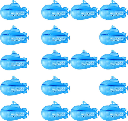 AMI PARTS Humidifier Tank Cleaner for Warm&Cool Most Humidifiers and Fish Tank Humidifier Demineralization Purifie Water Soften Hard Water 18-Pack (Blue, Adorable, Submarine Shape)