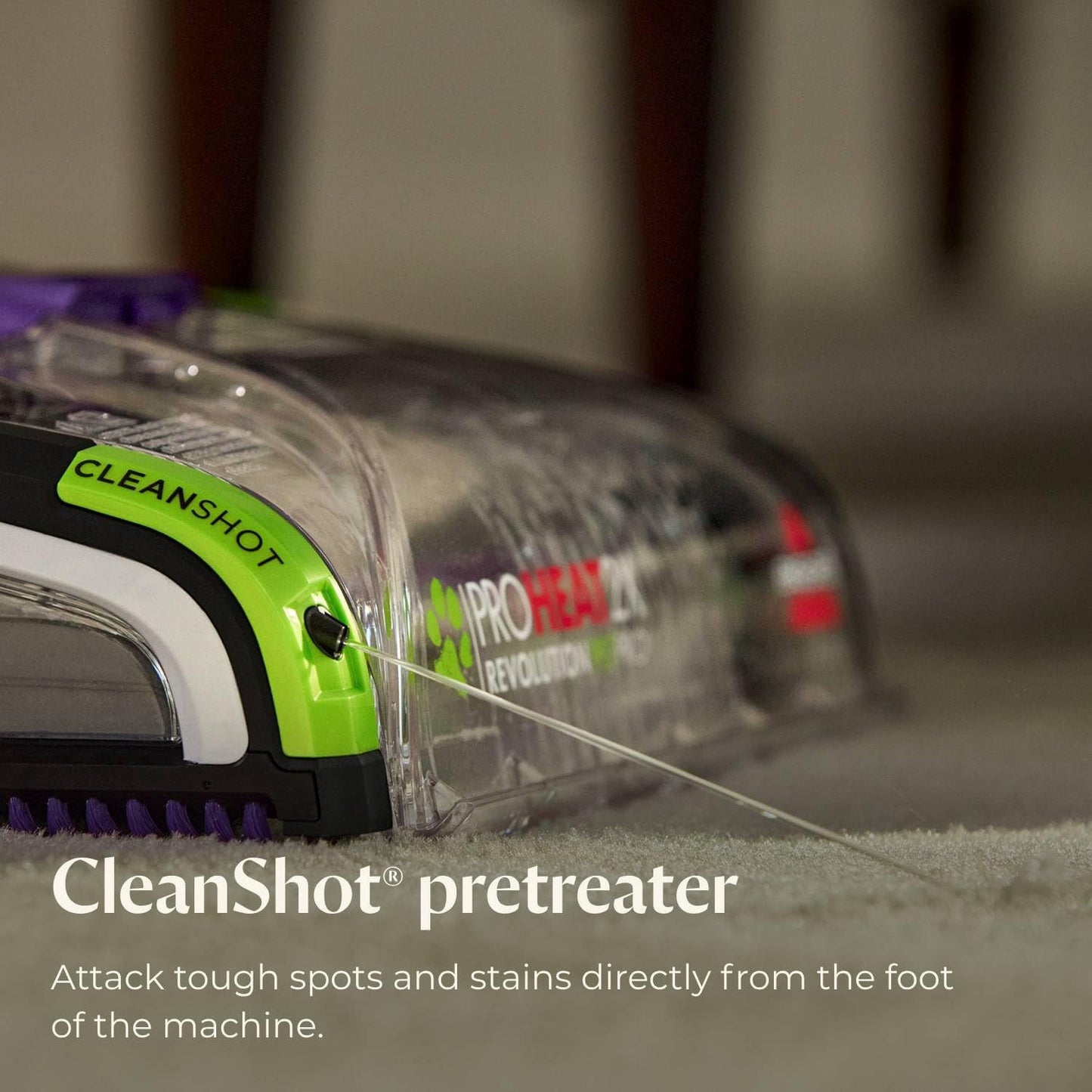 BISSELL ProHeat 2X Revolution Pet Pro Plus, 3588F, Upright Deep Cleaner, 30-minute Dry Time, Dual Dirt Lifter Powerbrush, Hose & Tool Attachment, Pet Upholstery and Tough Stain Tool Included