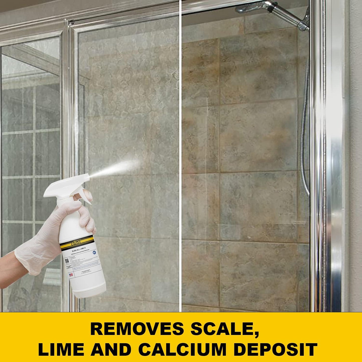 elba CALCIUM LIME SCALE, RUST AND CORROSION REMOVER. CLEANER. DESCALER.(1 GALLON BOTTLE)