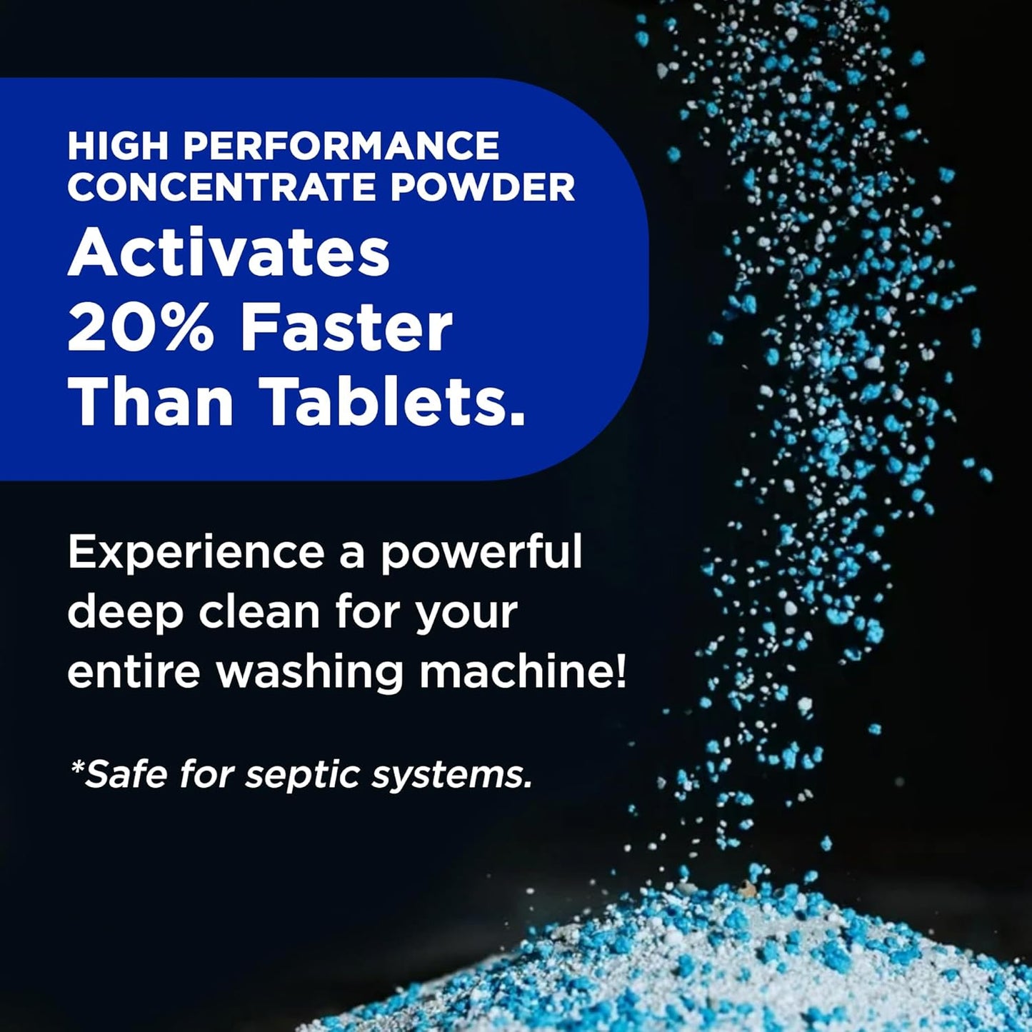 Washing Machine Cleaner by Tide, Washer Machine Cleaner with Oxi for Front and Top Loader Washer Machines, Deep Cleaning Residue & Odor Eliminator, 5 Month Supply (Packaging May Vary)